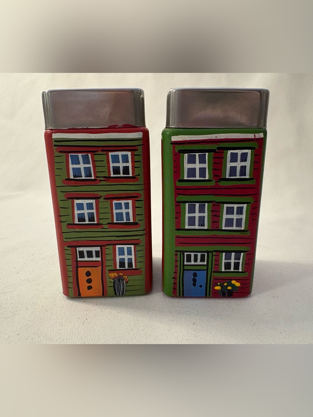 Jellybean salt and pepper shaker set